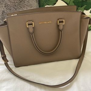 Tan Michael Kors Bag